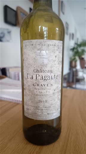 Bordeaux Graves Château La Pagaute 2013