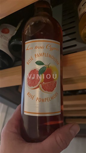 Langvedok Ni doloceno Les trois Cyprès Rosé Pamplemousse Neleten.