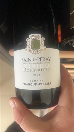 Thung lũng Rhône Saint-Péray Domaine Chaboud-Cellier Roussanne 2023