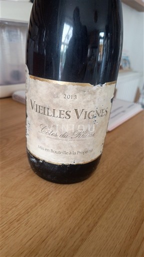 Thung lũng Rhône Côtes-du-rhône Vieilles Vignes 2013