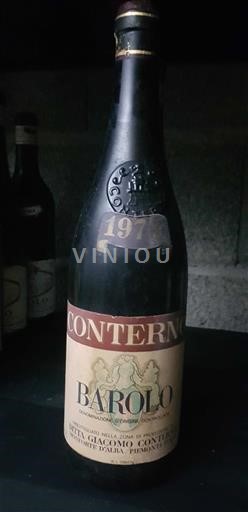 Piemonte Barolo Giacomo Conterno 1971