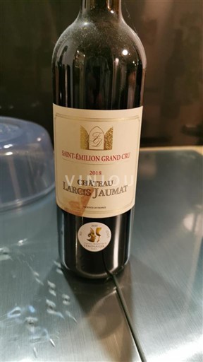 Bordeaux Saint-Émilion Grand Cru Grand Cru Château Larcis Jaumat 2018