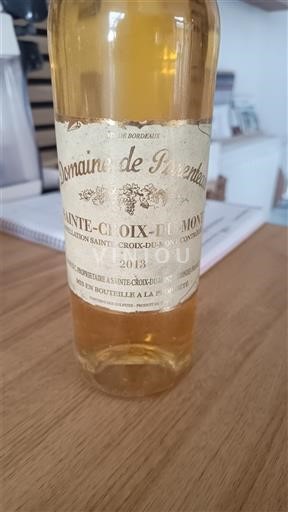 Bordeaux Sainte-Croix-Du-Mont Domaine Parenteau 2013