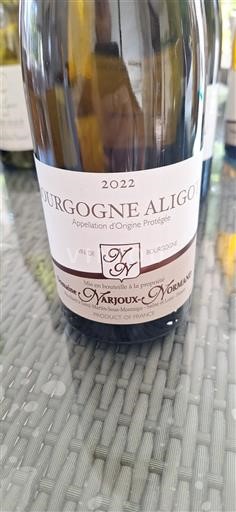 Bourgogne Bourgogne-aligoté Domaine Narjoux-Normand 2022