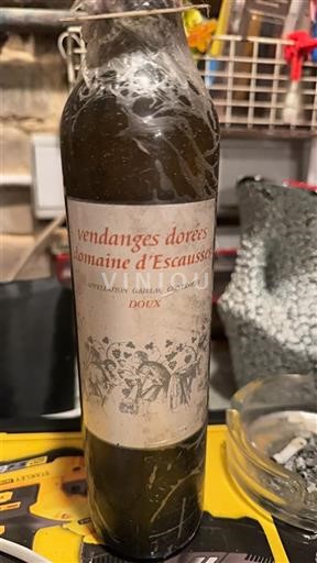 Tây Nam Gaillac Domaine Escausses Vendanges Dorées Không niên vụ