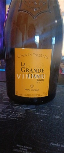 Champagne Šampanské Veuve Clicquot La Grande Dame 2008