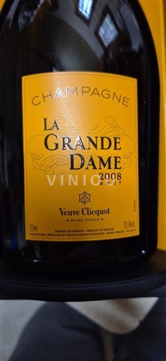 Champagne Veuve Clicquot La Grande Dame 2008