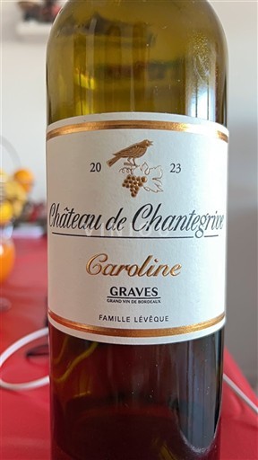 Bordeaux Graves Château Chantegrive Caroline 2023