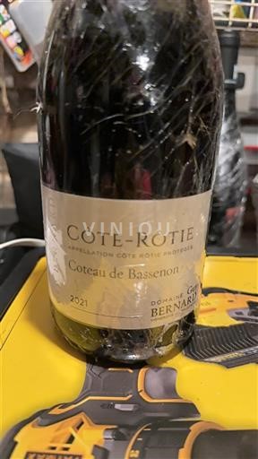 Thung lũng Rhône Côte-rôtie Domaine Bernard Coteau de Bassenon 2021