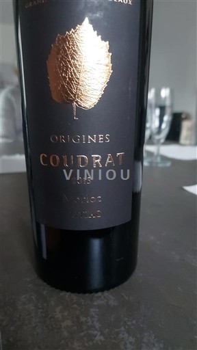 Bordeaux Blaye-côtes-de-bordeaux Coudrat Origines 2015