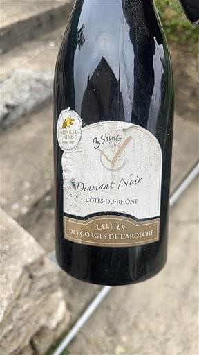 Rhône-dalen Côtes-du-Rhône Cellier des Gorges de l'Ardèche Diamant Noir 2015