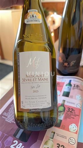 Thung lũng sông Loire Muscadet Sèvre et Maine Domaine Michel Brosselin Sur Lie 2023