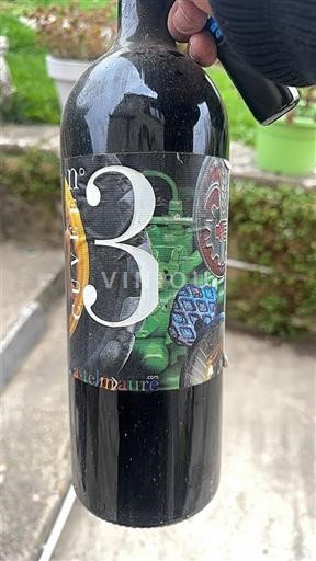 Vin Rouge sec Cuvée n°3 Château Chatelmaure 2012 France Languedoc Corbières AOC