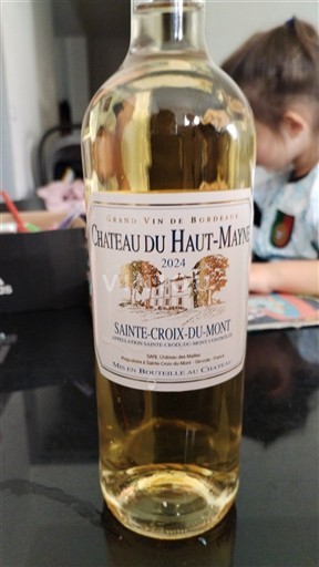 Bordeaux Sainte-Croix-Du-Mont Château Haut-Mayne 2024