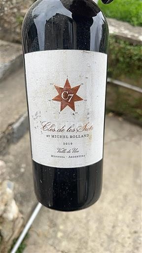 Mendoza Thung lũng Uco Clos de los Siete C7 by Michel Rolland 2019