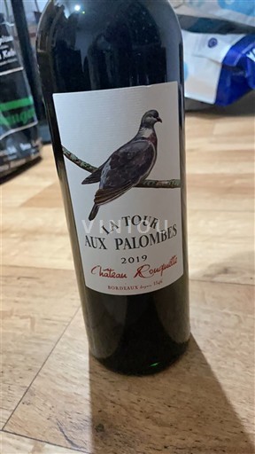 Burdeos Bordeaux Château Rouquette La Tour Aux Palombes 2019