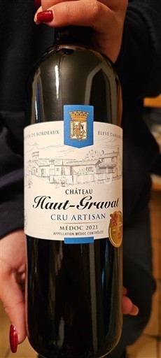 Bordeaux Médoc Château Haut-Gravat 2021