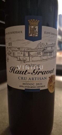 Bordeaux Médoc Château Haut-Gravat 2021