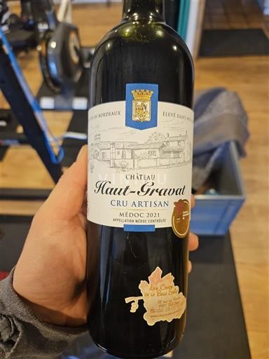 Burdeos Médoc Château Haut-Gravat 2021