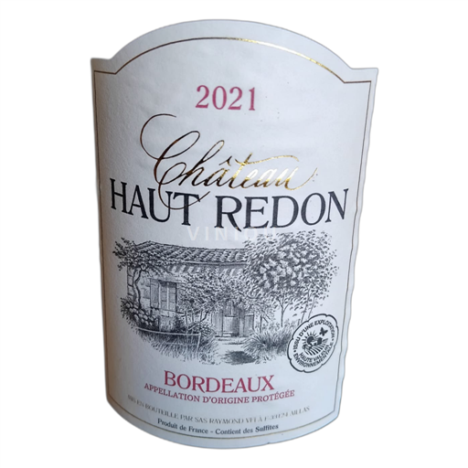 Bordeaux Not Specified Chateau Haut Redon 2022