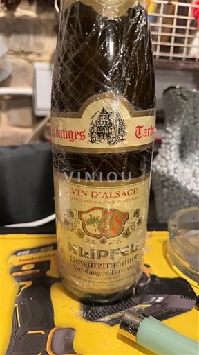 Alsace Vendanges Tardives Klipfel Gewurztraminer Vendanges Tardives 2010