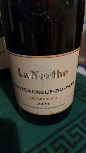 Valle del Ródano Châteauneuf-du-Pape. La Nerthe Les Granieres 2020