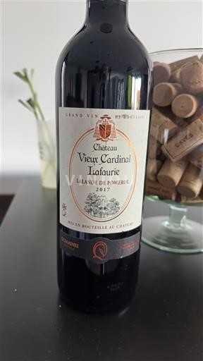 Bordeaux Lalande-de-Pomerol Château Vieux Cardinal Lafaurie 2017