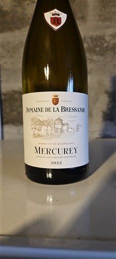 Borgonha Mercurey Domaine La Bressande 2022