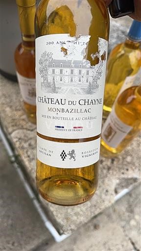 Sydvestfrankrig Monbazillac Château Chayne 2021