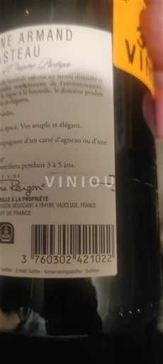 Rhône-dalen Côtes-du-Rhône Domaine Armand 2021