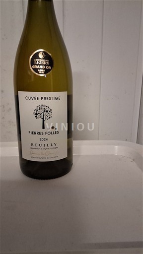 Údolí Loiry Reuilly Pierres Folles Prestige 2024