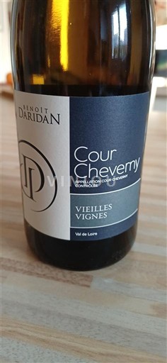 Луарська долина Кур-Шеверні Benoît Daridan Vieilles Vignes 2023