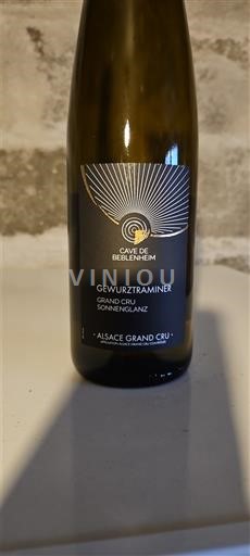 Alsace Gewurztraminer Grand Cru Cave de Beblenheim Sonnenglanz 2023