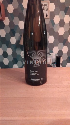 Elsass Grauburgunder Grand Cru Cave de Beblenheim Sonnenglanz 2023