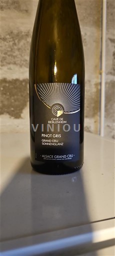 Alsazia Pinot grigio Grand Cru Cave de Beblenheim Sonnenglanz 2023