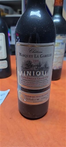 Bordeaux Saint-Émilion Grand Cru Grand Cru Château Marquey La Garelle 1999