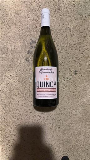 Thung lũng sông Loire Quincy Domaine La Commanderie 2023