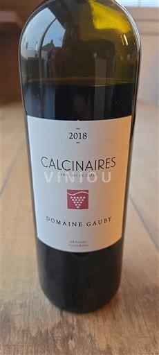 Languedoc ja Roussillon Katalonianrinteet Domaine Gauby Calcinaires 2018