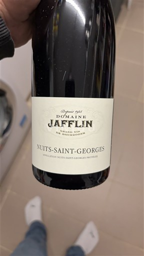 Bourgogne Nuits-saint-georges Grand Cru Domaine Jafflin 2020