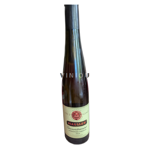 Alsace Hauller GEWURZTRAMINER  Vendange tardive 2018