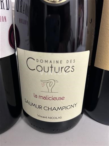 Thung lũng sông Loire Saumur-champigny Domaine Des Coutures la malicieuse Không niên vụ