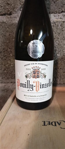 Bourgogne Pouilly-vinzelles Les Grands Caves de Pouilly-sur-Loire 2022