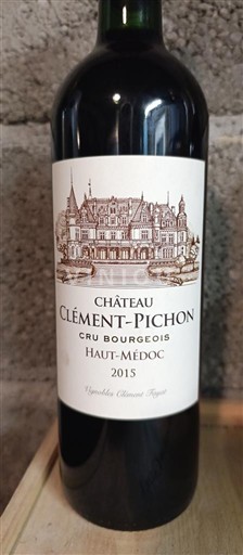Bordeaux Haut-Médoc Cru Bourgeois Château Clément-Pichon 2015