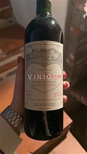 Bordeaux Saint-Estèphe Grand Cru Château Calon-Ségur 1995