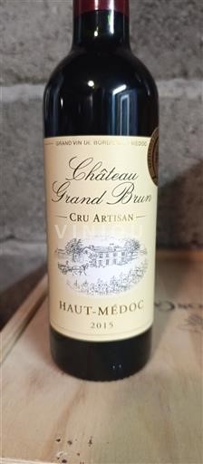 Bordeaux Haut-Médoc Château Grand Brun 2015