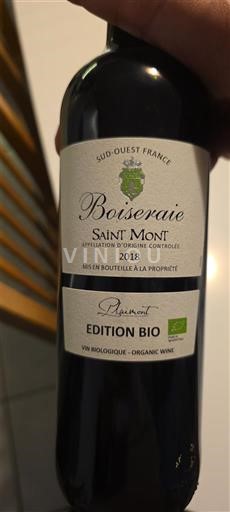 Tây Nam Saint-Mont Boiseraie Edition Bio 2018
