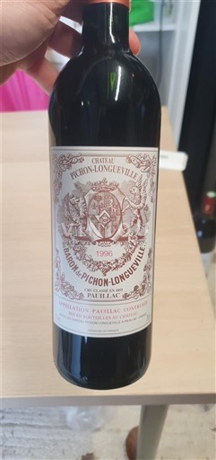 Bordeaux Pauillac Grand Cru Château Pichon-Longueville Baron 1996