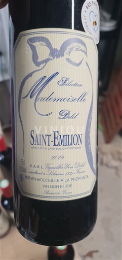 Bordeaux Saint-Émilion Famille Nos Paul Sélection Mademoiselle Dell 2019