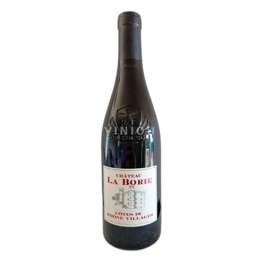 Vin Rouge sec Valpierre Château La Borie 2023 France Vallée du Rhône Côtes-du-rhône-villages AOC