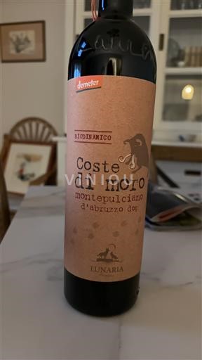 Abruzzo Montepulciano d'Abruzzo Lunaria Coste di Moro 2020